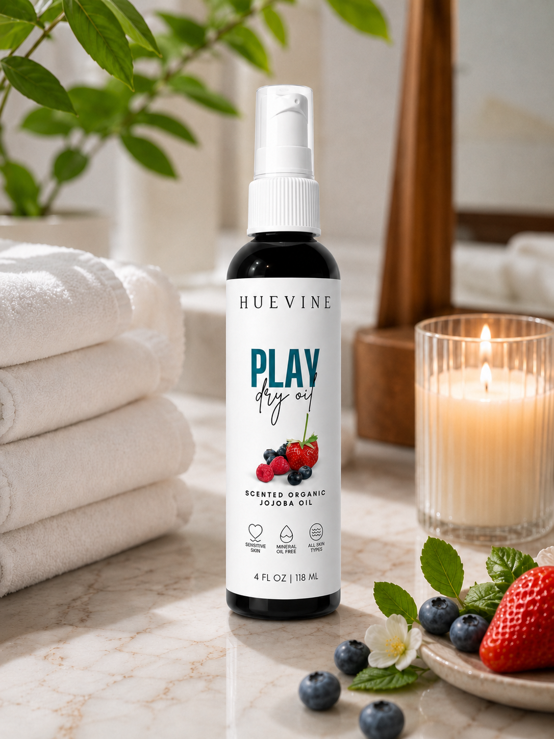 HueVine Play Dry Oil Lifestyle