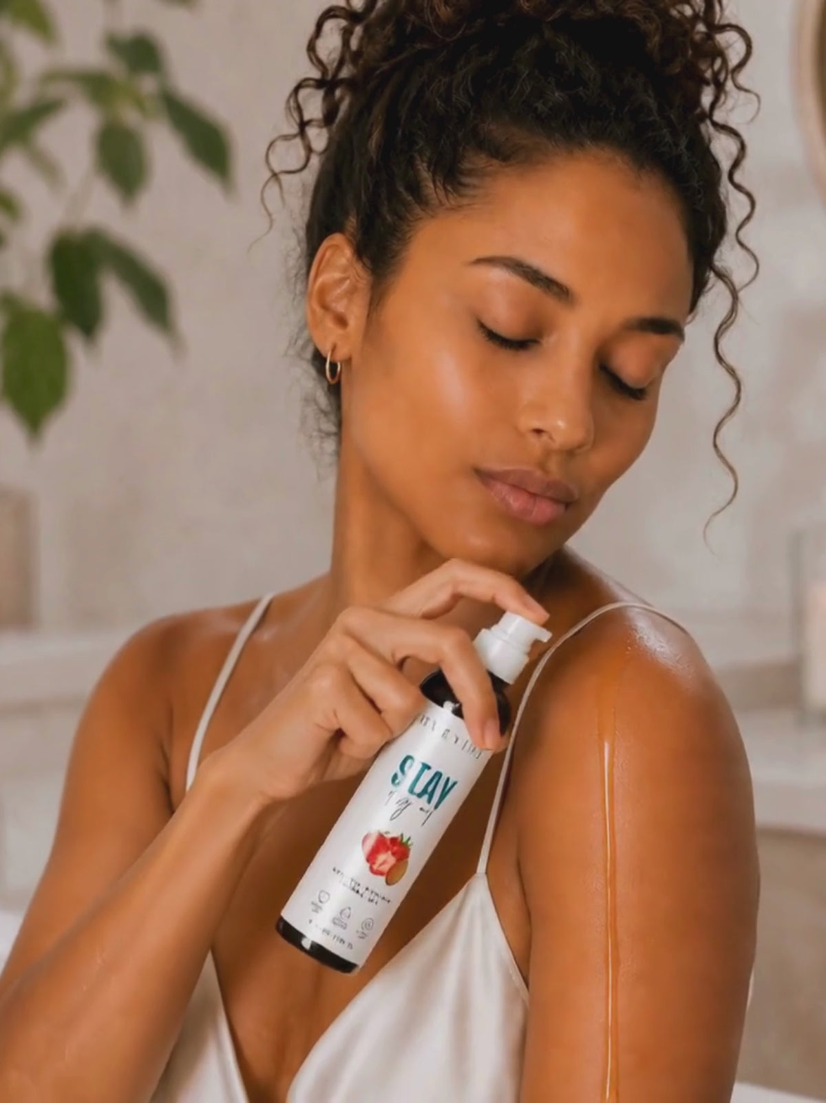 Stay Pure Organic Dry Oil — HueVine product video
