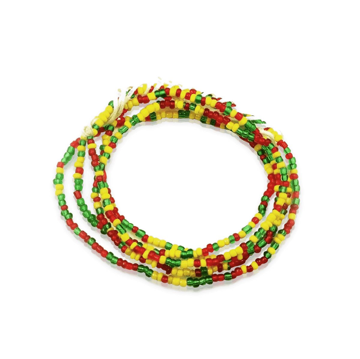 Authentic African Waist Beads — HueVine body jewelry product photograph
