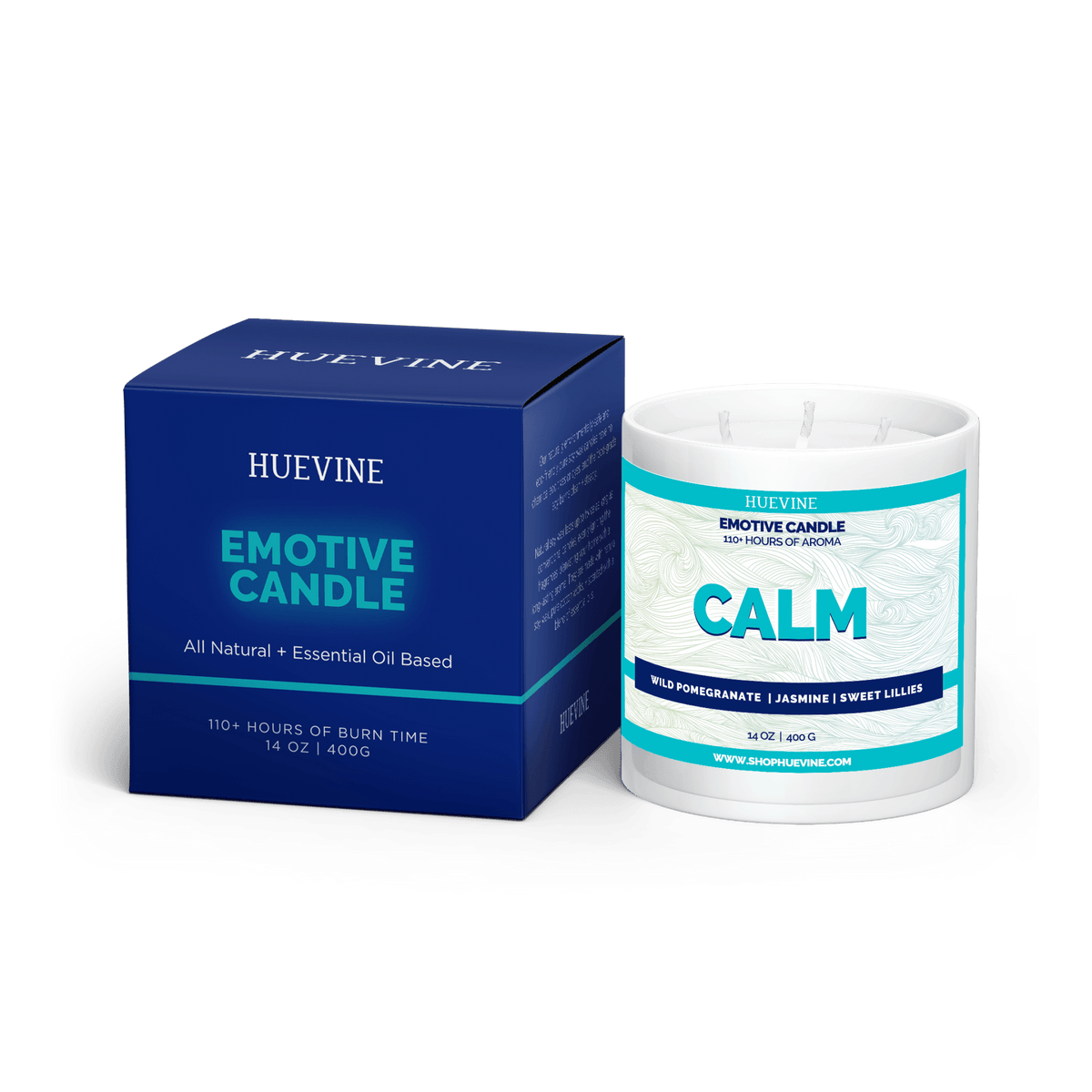 Calm | EMOTIVE CANDLES - HueVine Wellness + Spa